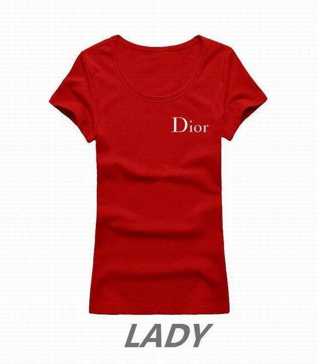 Dior short round collar T woman S-XL-005